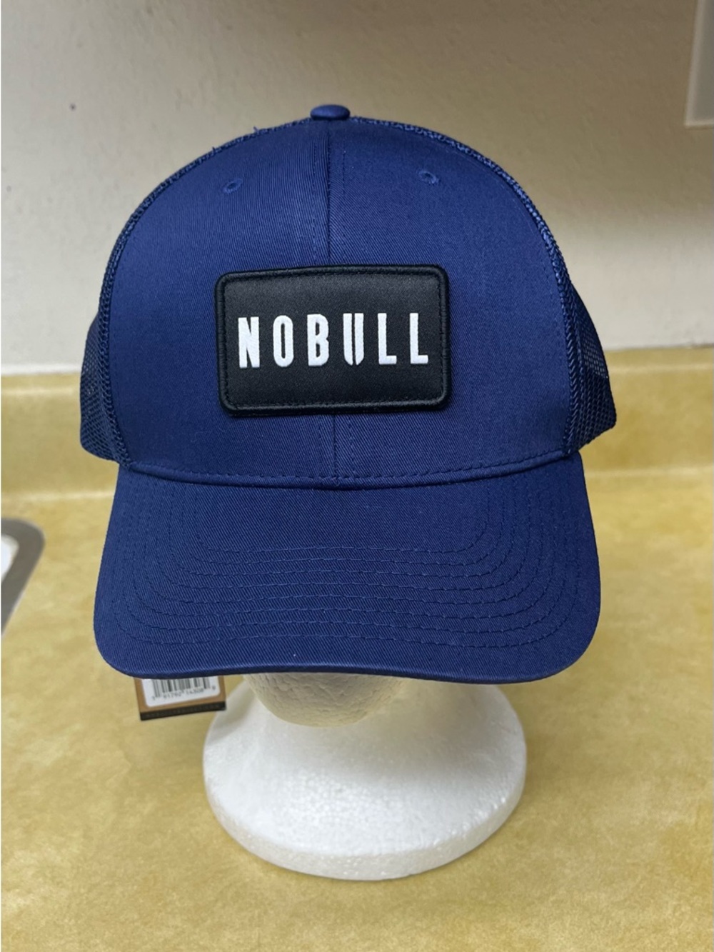NOBULL Royal Blue Trucker Hat with Black Logo Patch NWT SnapBack